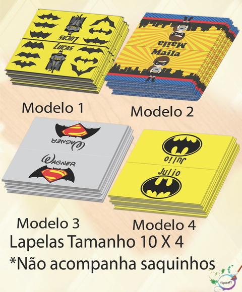 Lapela P/saquinho-batman