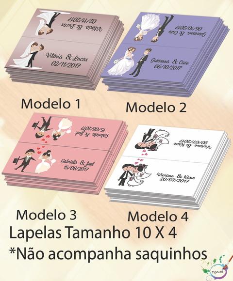 Lapela P/saquinho-casal