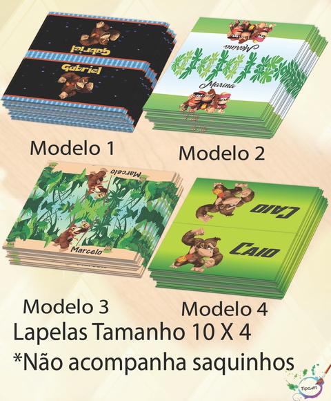Lapela P/saquinho-donkey Kong