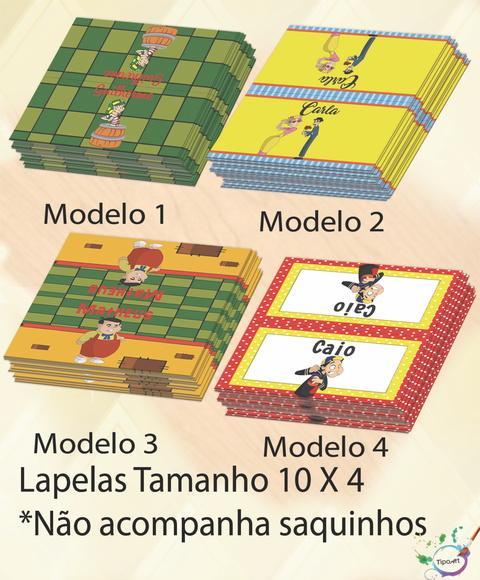 Lapela P/saquinho-chaves