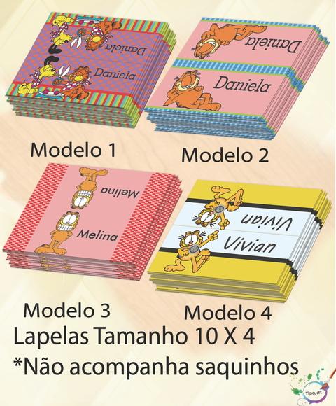 Lapela P/saquinho-garfield