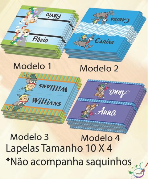 Lapela P/saquinho-jetsons