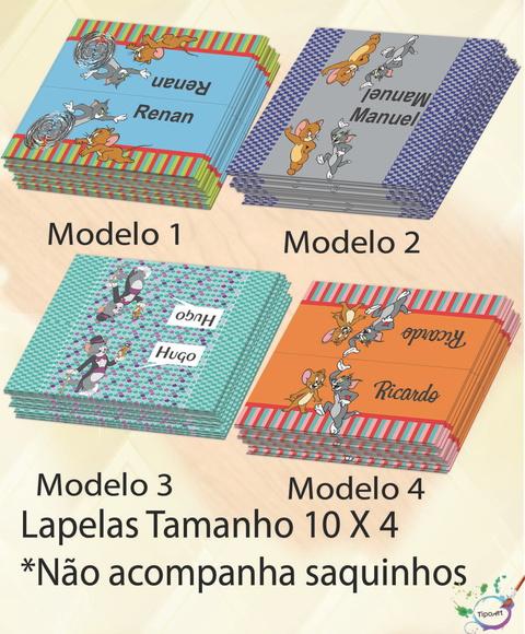 Lapela P/saquinho-tom e Jerry