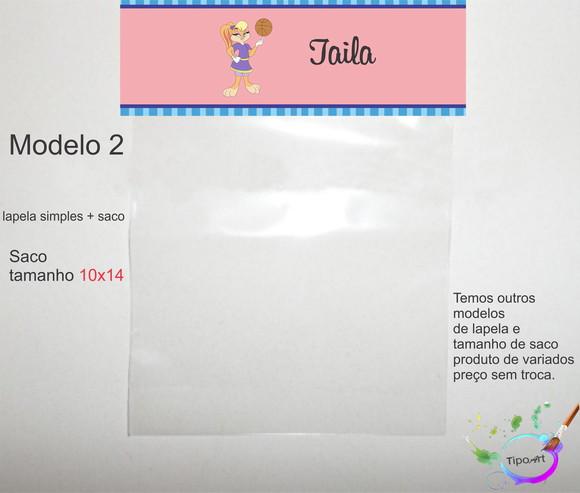 Lapela(simples) e Saco 10x14-lola