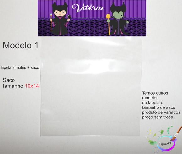 Lapela(simples) e Saco 10x14-malevola