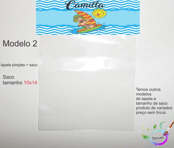 Lapela(simples) e Saco 10x14-patatí Patatá