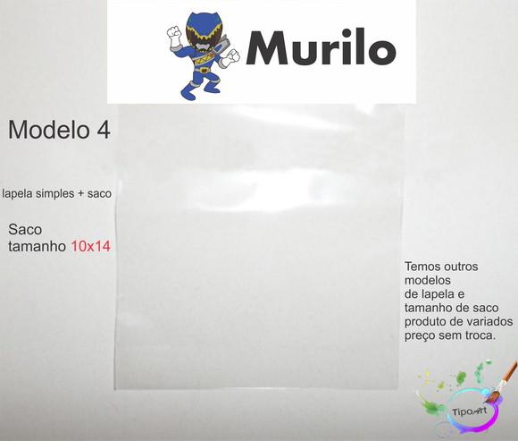Lapela(simples) e Saco 10x14-pawer Ranger