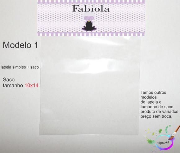 Lapela(simples) e Saco 10x14-vilões
