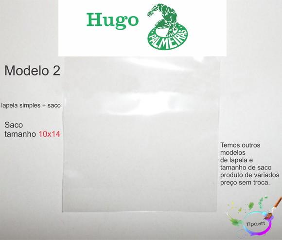 Lapela(simples) e Saco 10x14-verdão