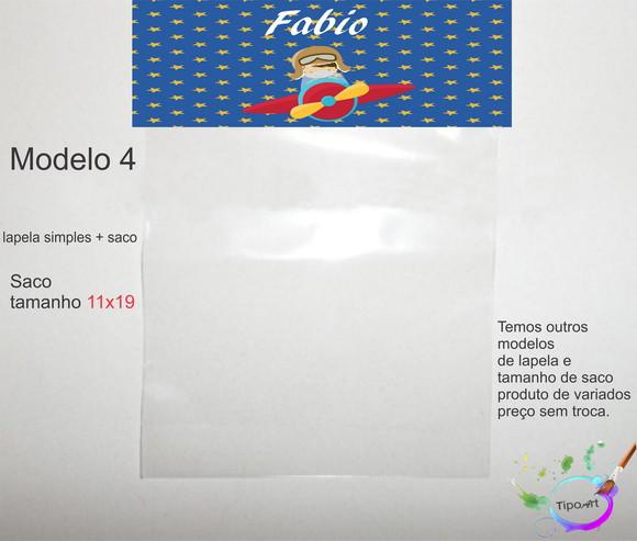 Lapela(simples) e Saco 11x19-aviador
