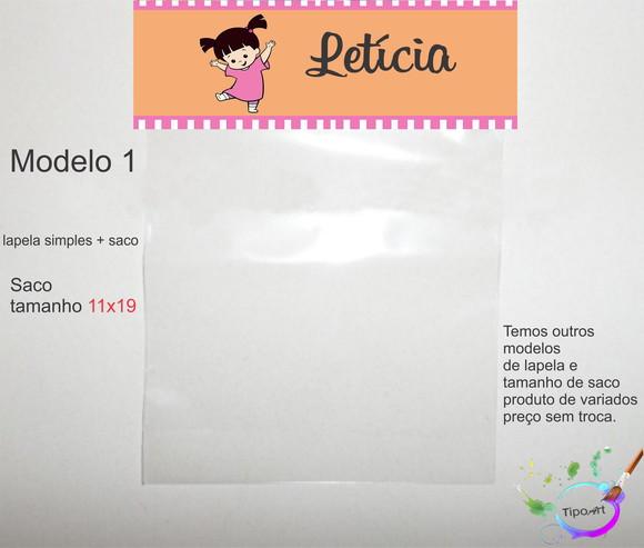 Lapela(simples) e Saco 11x19-boo