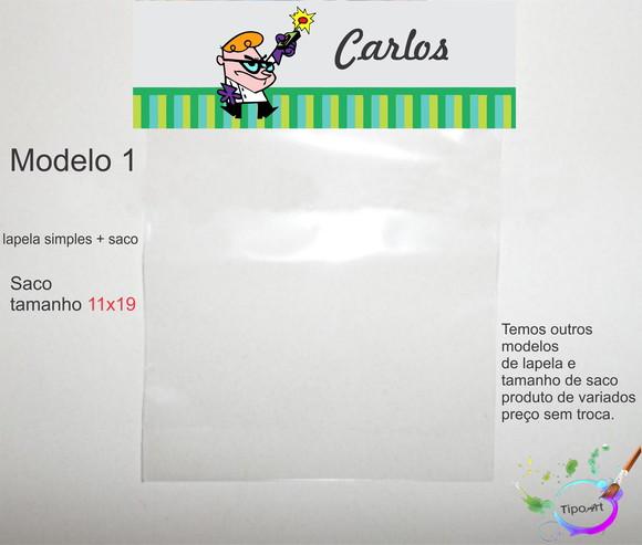 Lapela(simples) e Saco 11x19-dexter