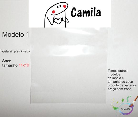 Lapela(simples) e Saco 11x19-flork