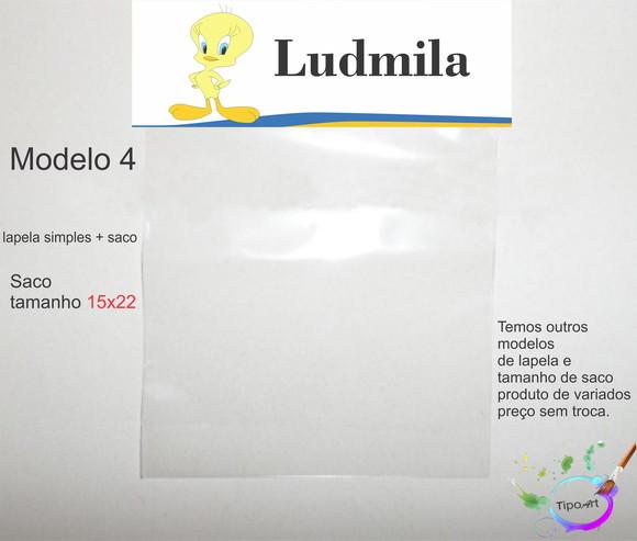 Lapela(simples) e Saco 15x22-piu Piu