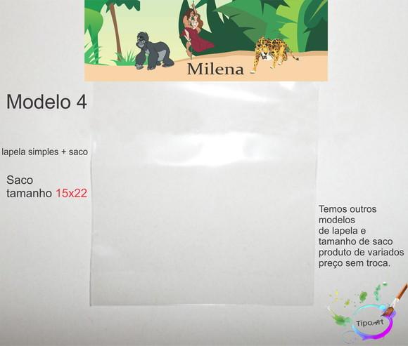 Lapela(simples) e Saco 15x22-tarzan