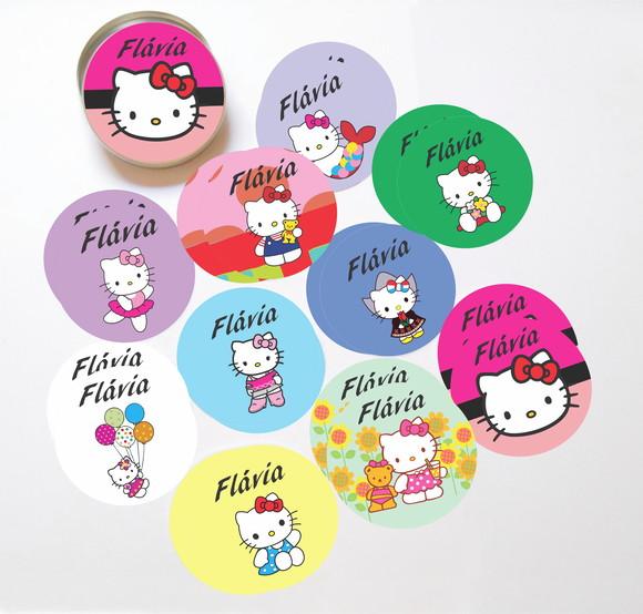 Latinha + Jogos da Memória-hello Kitty