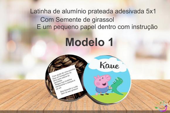 Latinha Semente Girassol