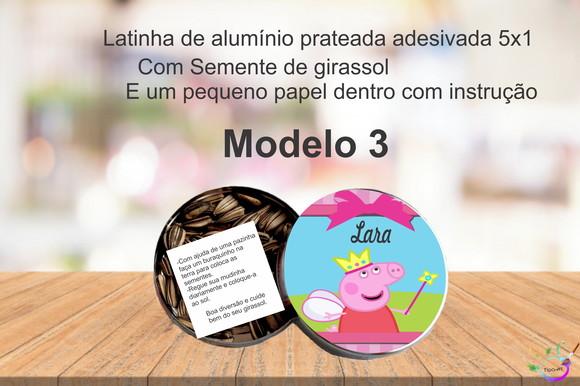 Latinha Semente Girassol