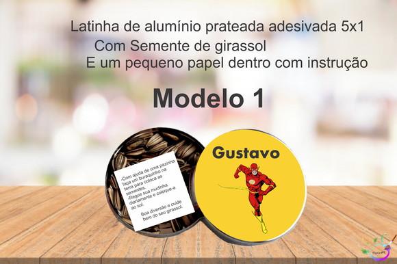 Latinha Semente Girassol- Flash
