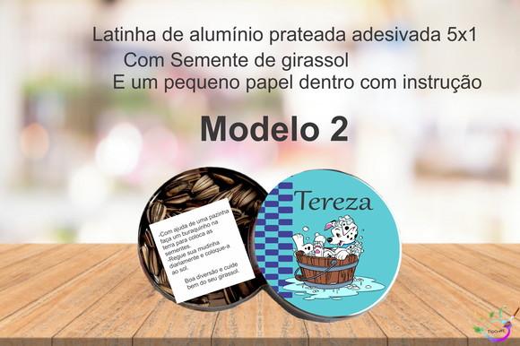 Latinha Semente Girassol-101 Dalmatas