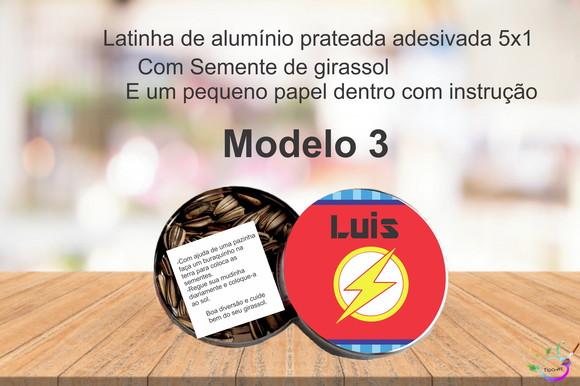 Latinha Semente Girassol- Flash