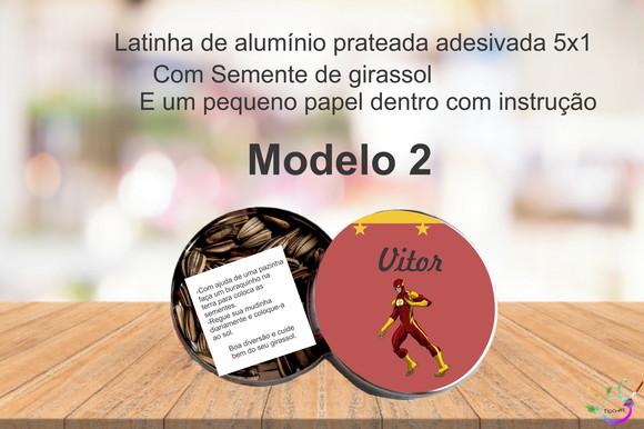 Latinha Semente Girassol- Flash
