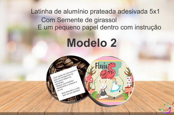 Latinha Semente Girassol-alice