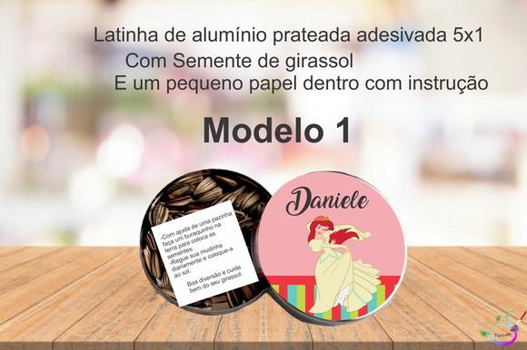 Latinha Semente Girassol-ariel