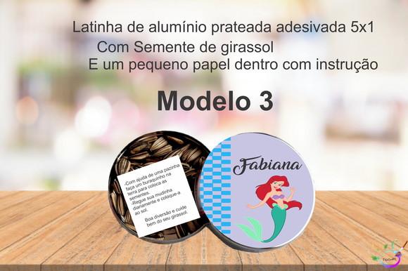 Latinha Semente Girassol-ariel