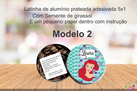 Latinha Semente Girassol-ariel