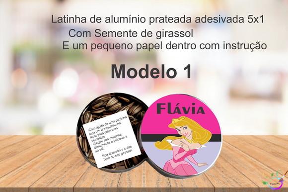 Latinha Semente Girassol-aurora