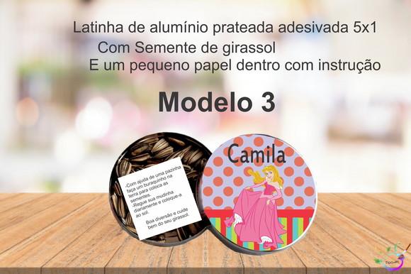 Latinha Semente Girassol-aurora