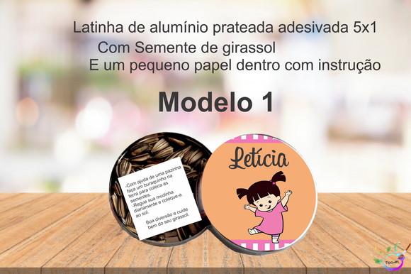 Latinha Semente Girassol-boo