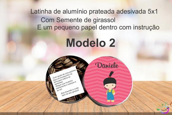 Latinha Semente Girassol-boo