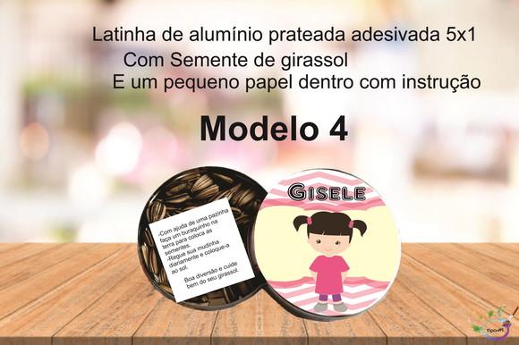 Latinha Semente Girassol-boo