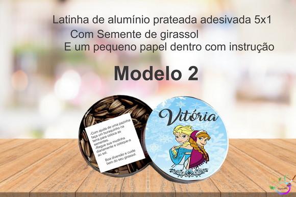 Latinha Semente Girassol-frozen