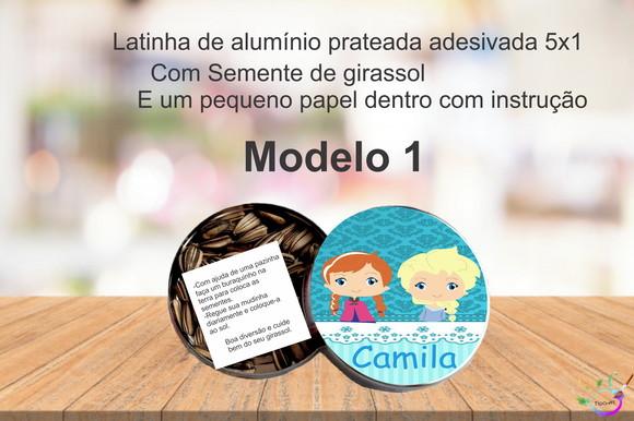 Latinha Semente Girassol-frozen