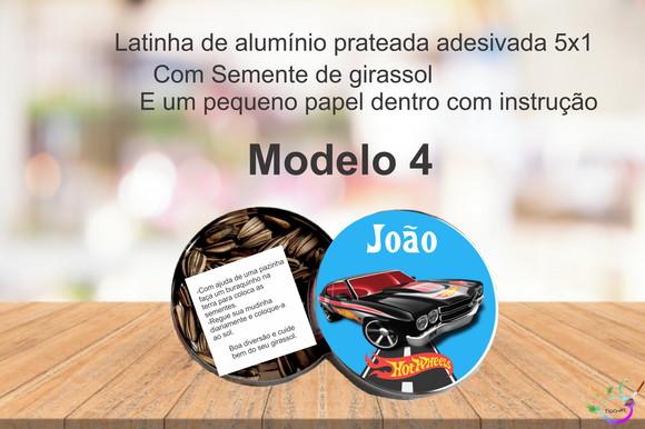 Latinha Semente Girassol-hot Whells
