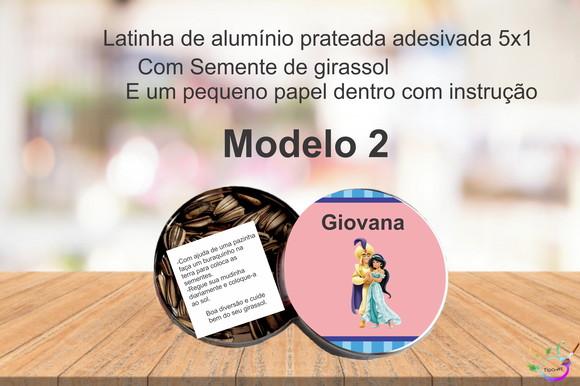 Latinha Semente Girassol-jasmine