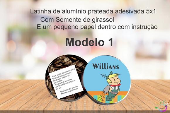 Latinha Semente Girassol-jetsons