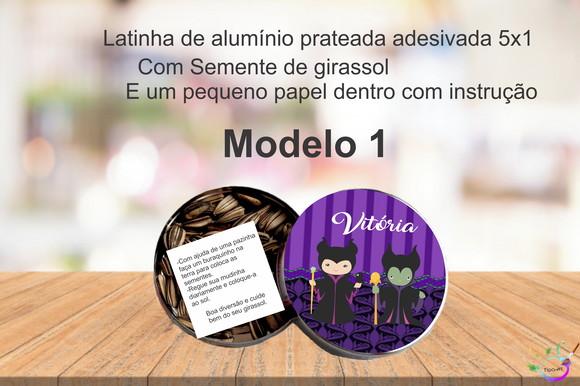 Latinha Semente Girassol-malévola