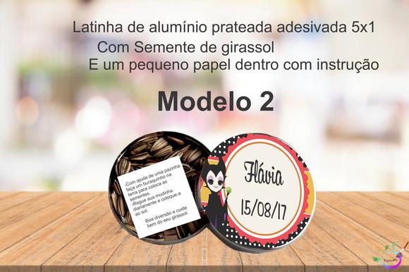 Latinha Semente Girassol-malévola