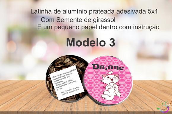 Latinha Semente Girassol-marie