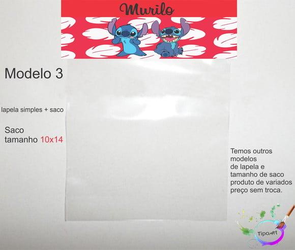 Lapela(simples) e Saco 10x14-stitch e Lilo
