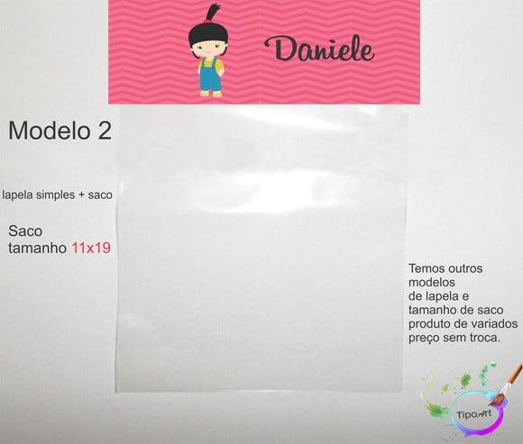 Lapela(simples) e Saco 11x19-boo