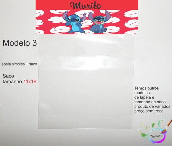 Lapela(simples) e Saco 11x19-stitch e Lilo