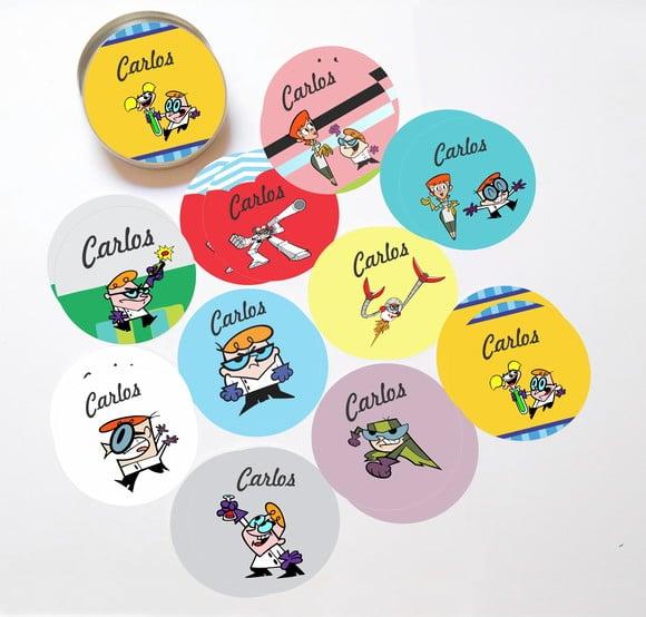 Latinha + Jogos da Memória-dexter