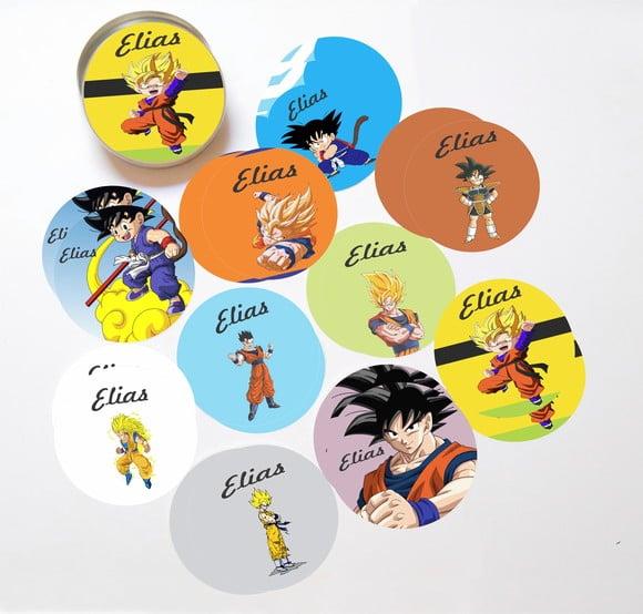Latinha + Jogos da Memória-goku