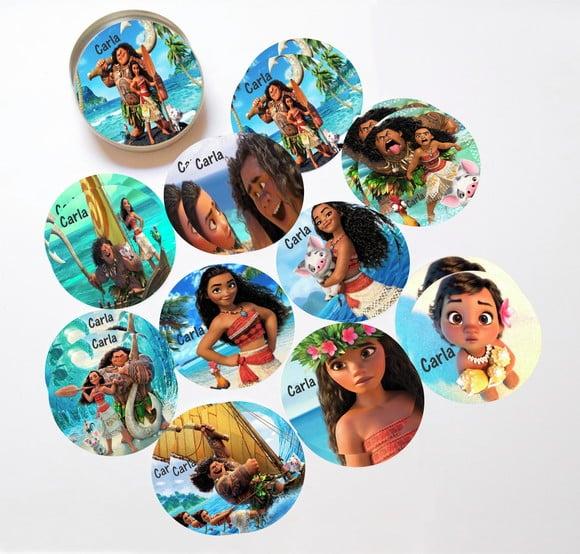 Latinha + Jogos da Memória-moana e Mauí