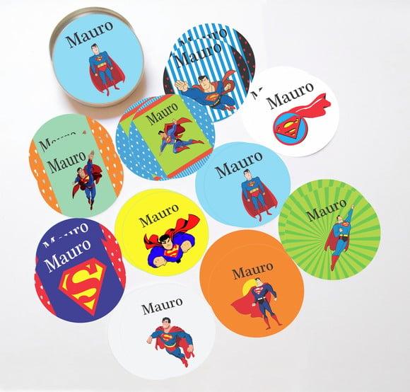 Latinha + Jogos da Memória-super Homem
